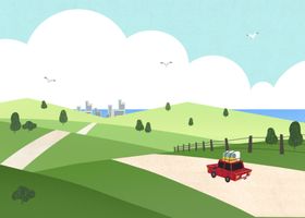小清新简约创意海报图片