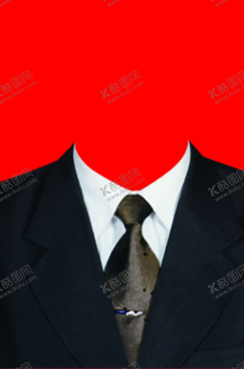 编号：72918704211508167306【酷图网】源文件下载-男士西装证件照