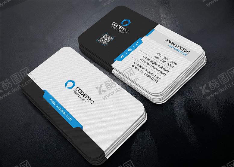 编号：79931810020308161059【酷图网】源文件下载-简约名片