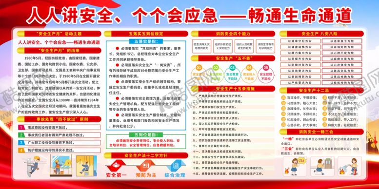编号：44887802092020038527【酷图网】源文件下载-2024年全国安全生产月