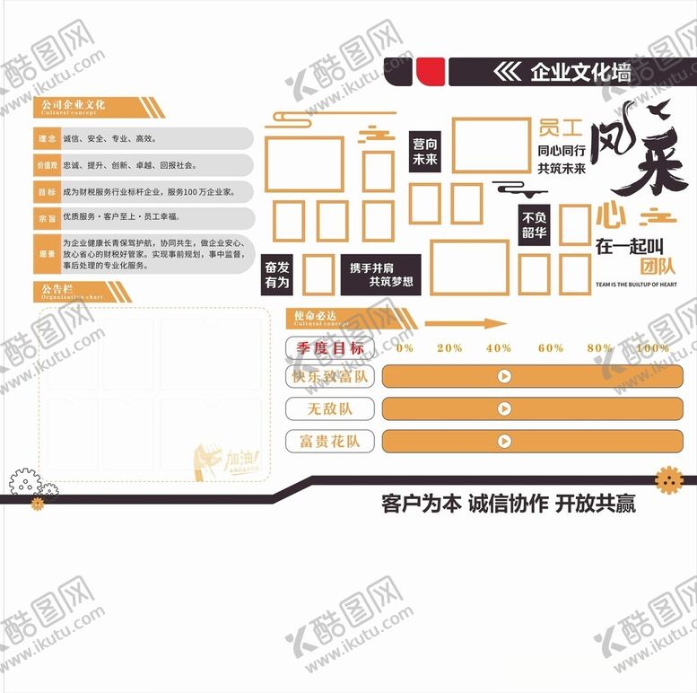 编号：69068311151550039581【酷图网】源文件下载-企业文化墙