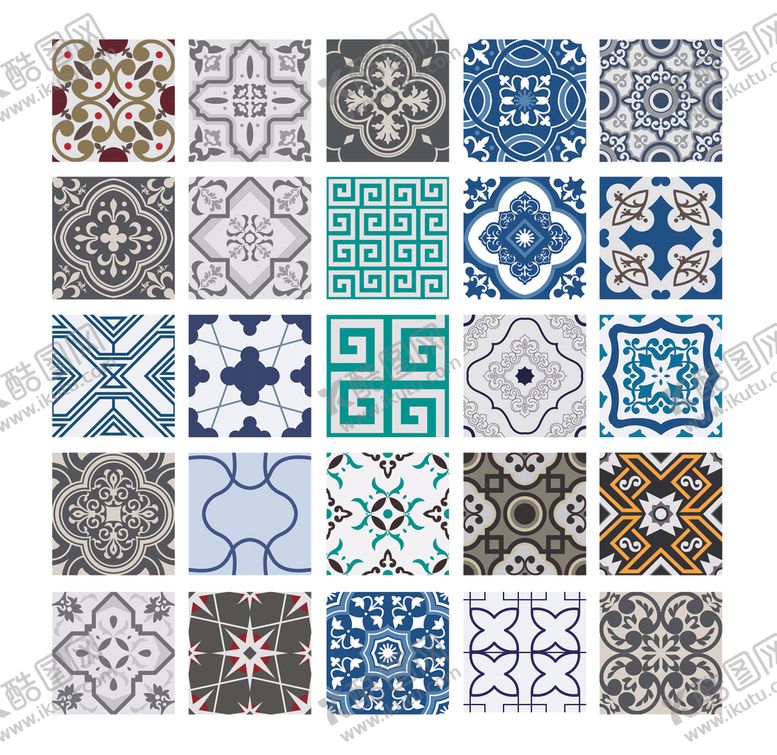 编号：53542709181804598806【酷图网】源文件下载-瓷砖花纹