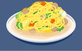 食物插画韩式美日式美下午茶韩式料理