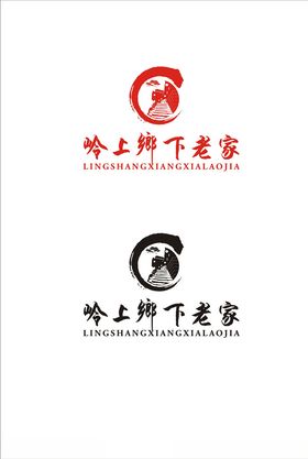 岭上乡下老家logo