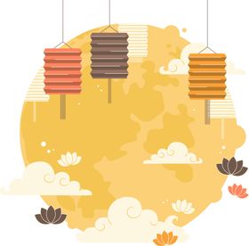 中秋月亮
