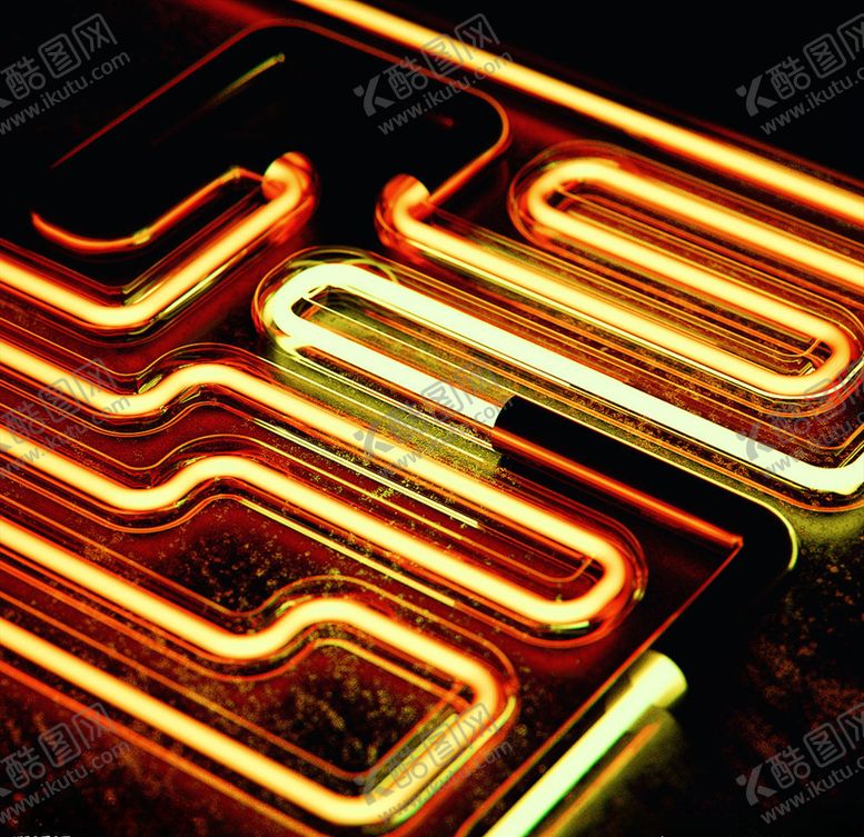 编号：11802204070035497203【酷图网】源文件下载-C4D模型灯管管子导管导体