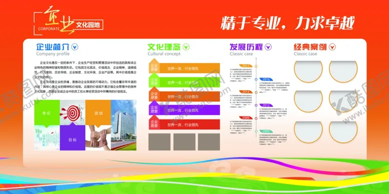 编号：35073704242155492621【酷图网】源文件下载-企业文化墙