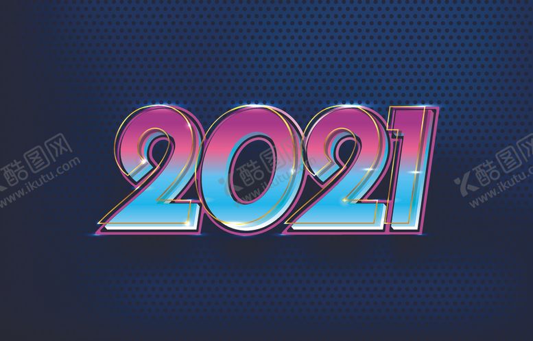编号：29943205161530203643【酷图网】源文件下载-2021新年