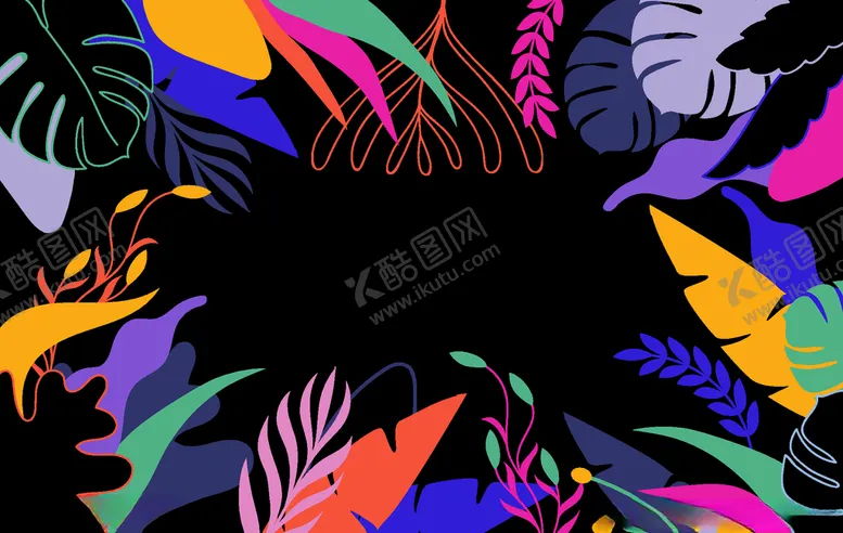 编号：20494209111136334701【酷图网】源文件下载-叶子背景