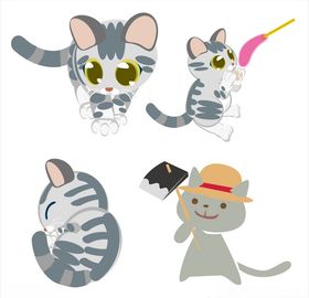 猫卡通