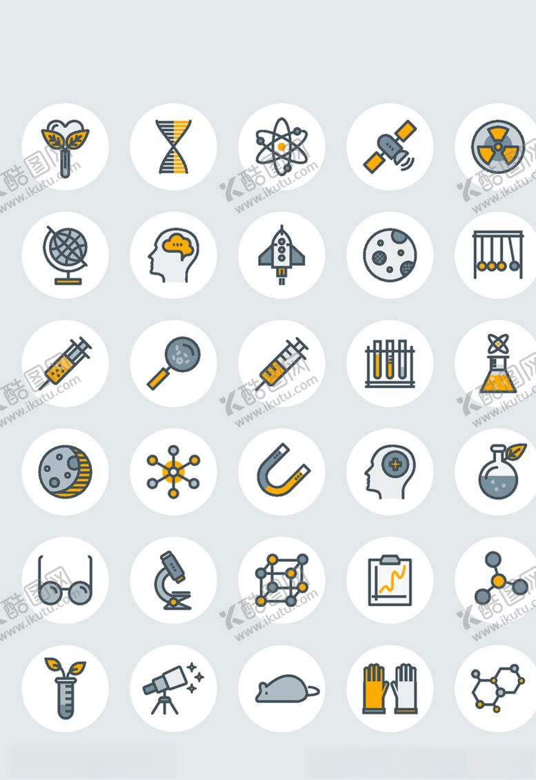 编号：15235809300155106885【酷图网】源文件下载-简约图标