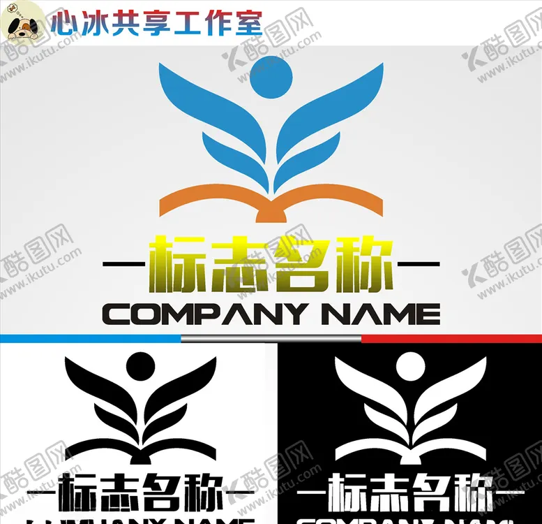 编号：55132210050751313604【酷图网】源文件下载-教育logo