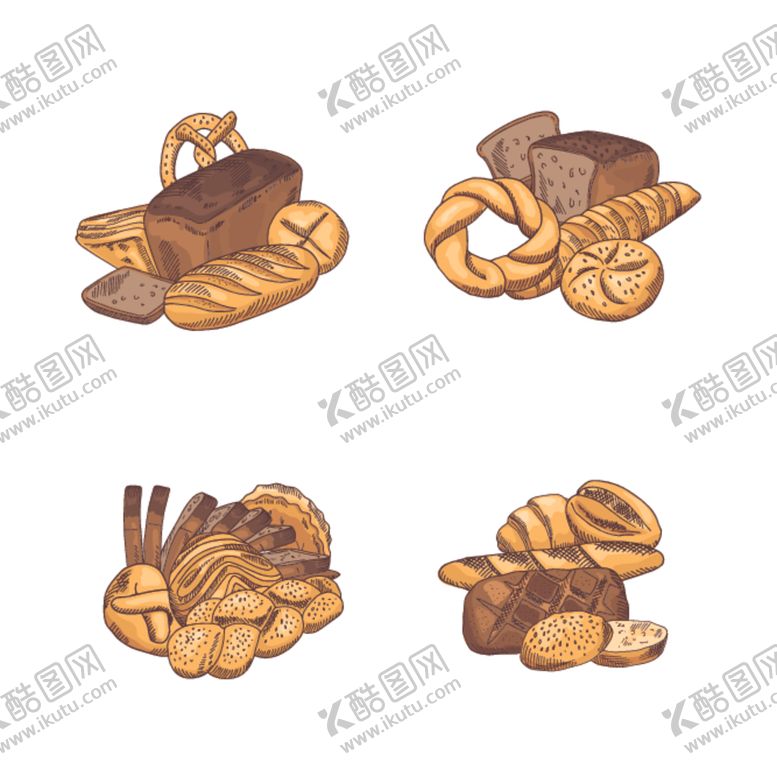 编号：71608107091636561811【酷图网】源文件下载-面包