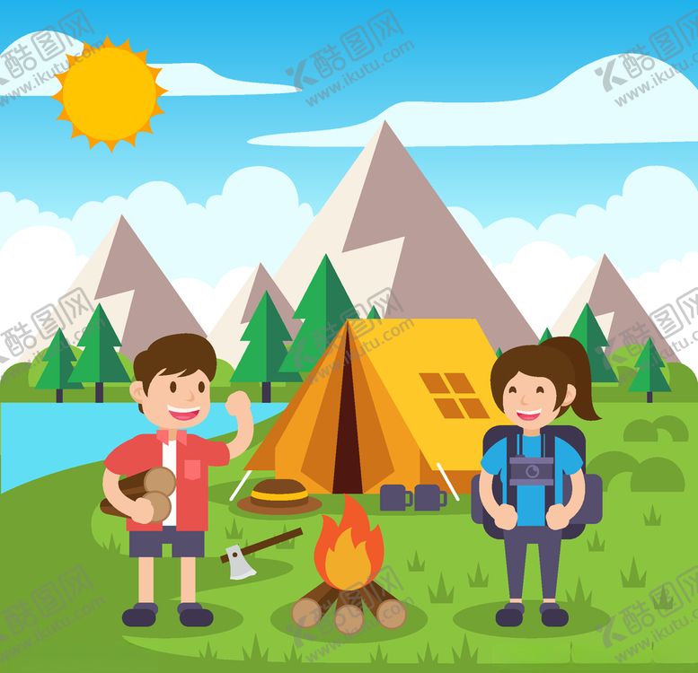 编号：33663109241752115242【酷图网】源文件下载-野营