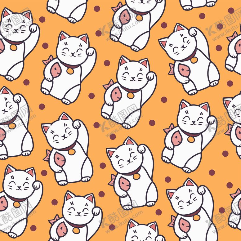 编号：37880709191930035506【酷图网】源文件下载-招财猫