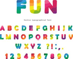 字母效果