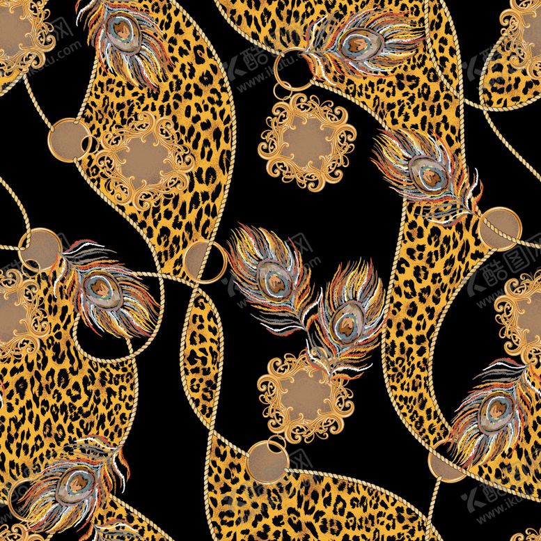 编号：67017710080038506791【酷图网】源文件下载-豹纹
