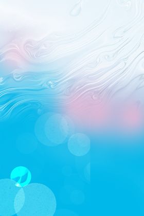 梦幻蓝粉渐变水下光斑背景