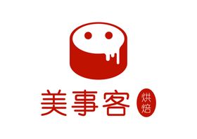 美事客烘焙 LOGO 标志