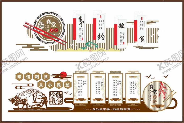 编号：67567406291610105184【酷图网】源文件下载-食堂文化墙