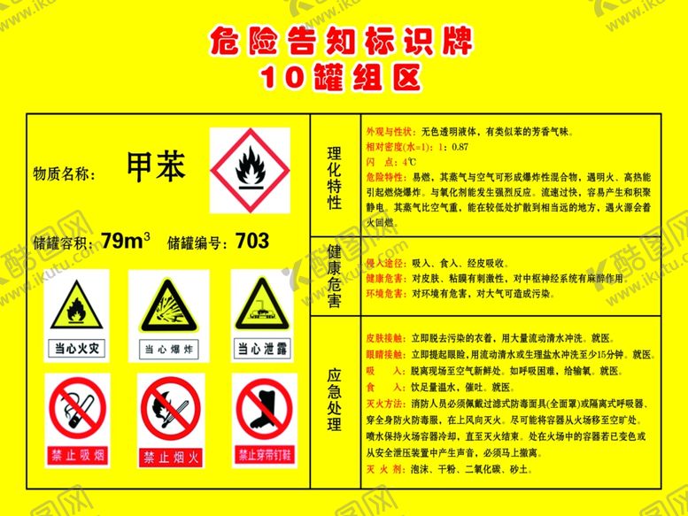 编号：95932306300814208037【酷图网】源文件下载-告知标识牌