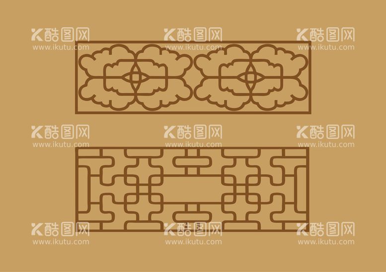 编号：49270609181655537128【酷图网】源文件下载-中式窗花