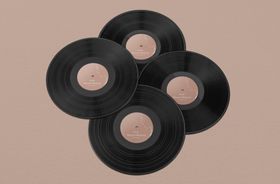 唱片包装样机设计