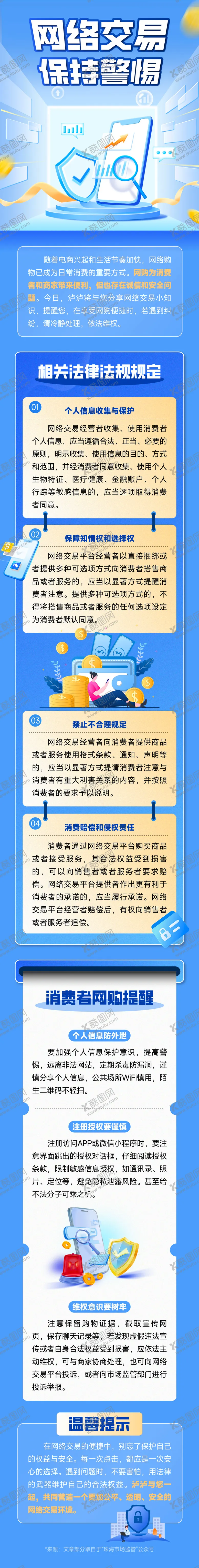 编号：49789306151930008117【酷图网】源文件下载-网络交易安全长图