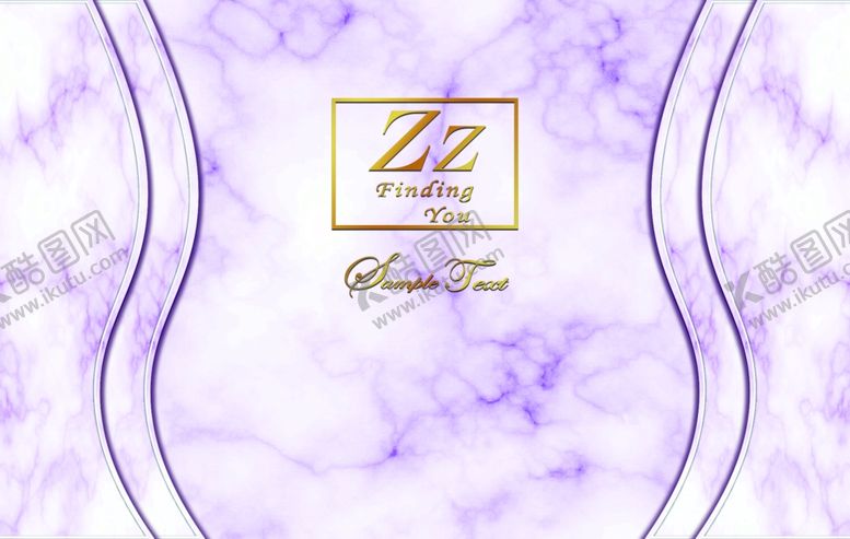 编号：92170410010515471827【酷图网】源文件下载-紫色婚礼背景