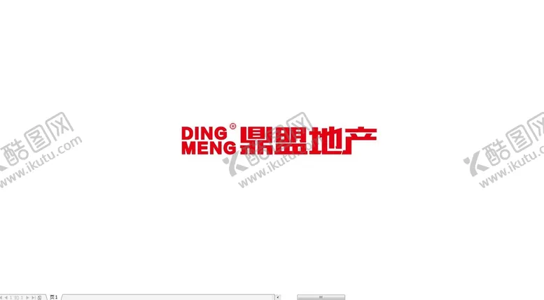 编号：94154401271646419727【酷图网】源文件下载-鼎萌地产logo