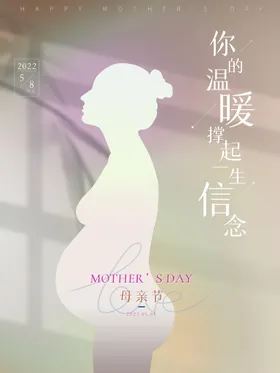 母亲节海报约惠活动