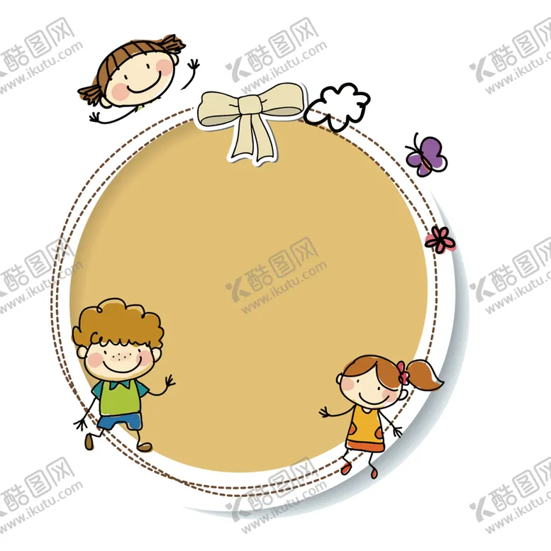 编号：87246809291442235898【酷图网】源文件下载-卡通边框