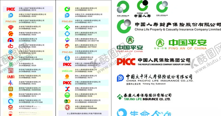 编号：24625805111149508995【酷图网】源文件下载-保险logo