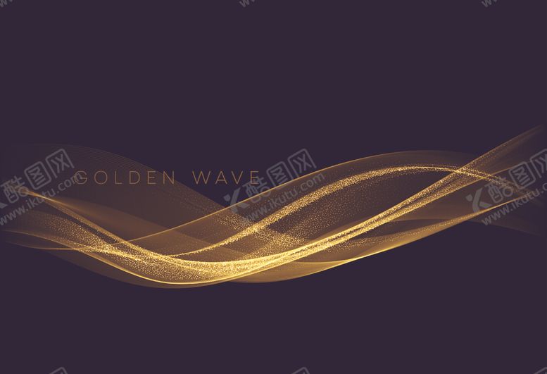 编号：37240311020222325167【酷图网】源文件下载-金色线条粒子光效   