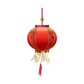 灯笼免抠PNG插画免扣素材
