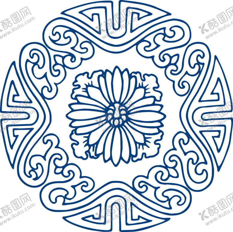 编号：69246806171713098799【酷图网】源文件下载-青花瓷图案