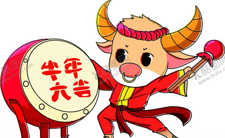 编号：40184510112250464847【酷图网】源文件下载-牛年大吉