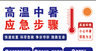 高温中暑应急步骤