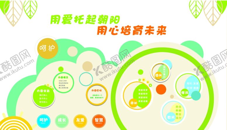 编号：88327810071401409024【酷图网】源文件下载-幼儿园文化墙