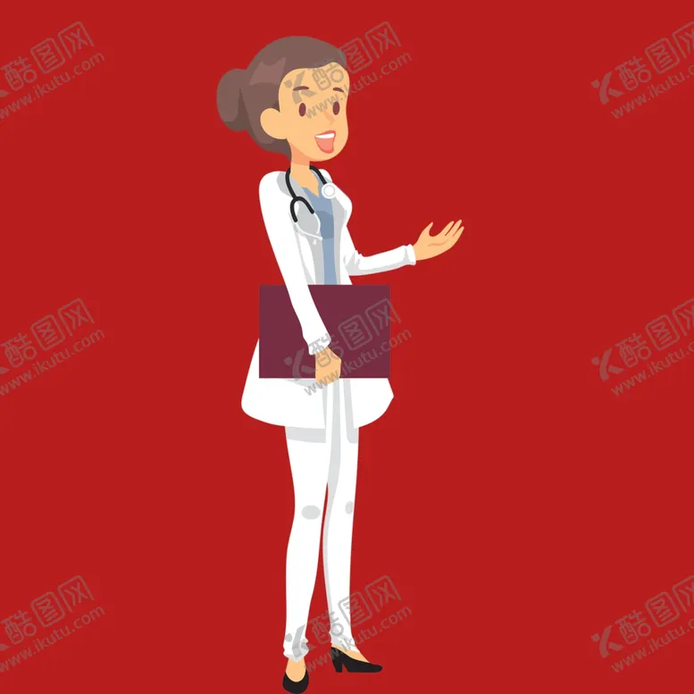 编号：15236103080551359141【酷图网】源文件下载-手绘医生护士