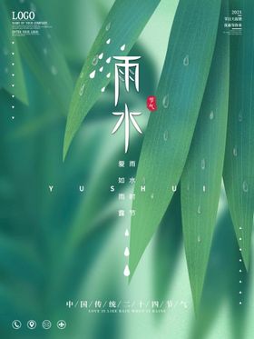 雨水海报