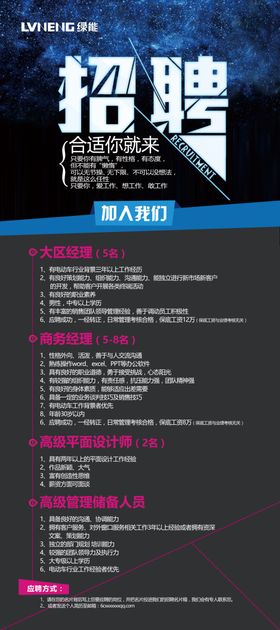 招贤纳士海报招聘员工海报