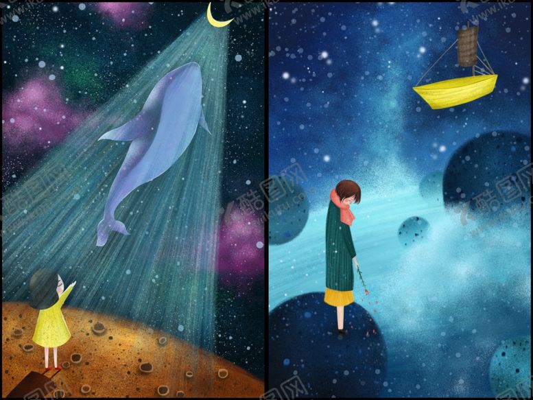 编号：87287809251833074300【酷图网】源文件下载-梦幻插画
