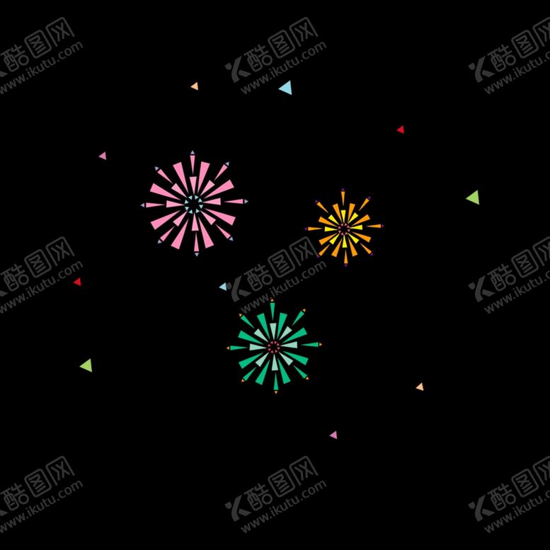编号：64914404200136049659【酷图网】源文件下载-烟花