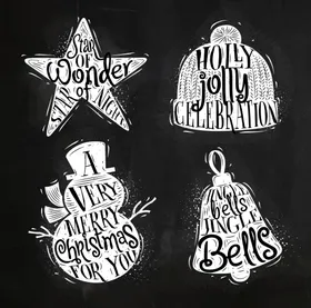 圣诞节创意图案装饰