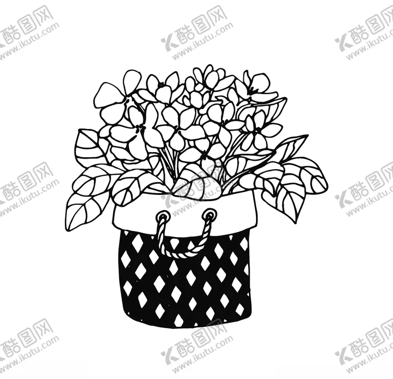 编号：41720106300222281076【酷图网】源文件下载-植物线条