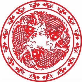 年年有鱼 新年氛围物料