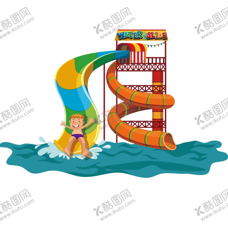 编号：36664509140800444077【酷图网】源文件下载-水上乐园