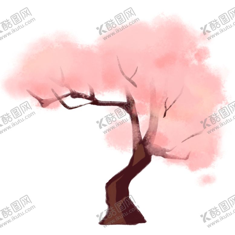 编号：18427305122207132375【酷图网】源文件下载-手绘樱花