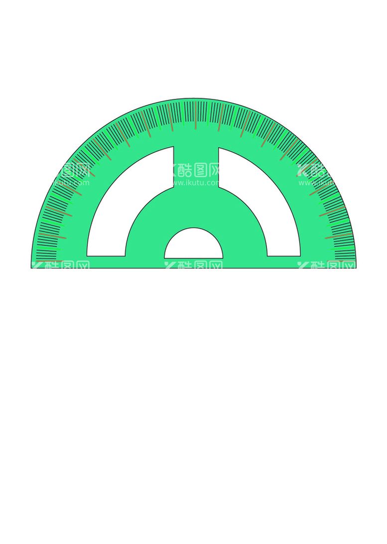 编号：36553110292018002621【酷图网】源文件下载-矢量量角器